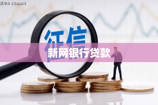 增城新网银行贷款