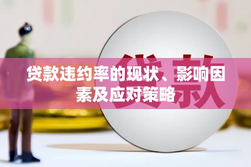 增城贷款违约率的现状、影响因素及应对策略