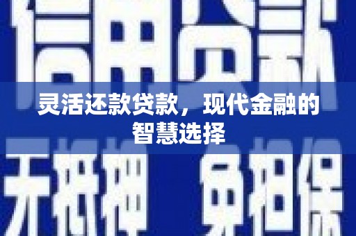 增城灵活还款贷款，现代金融的智慧选择