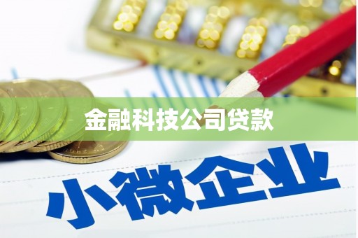 增城金融科技公司贷款