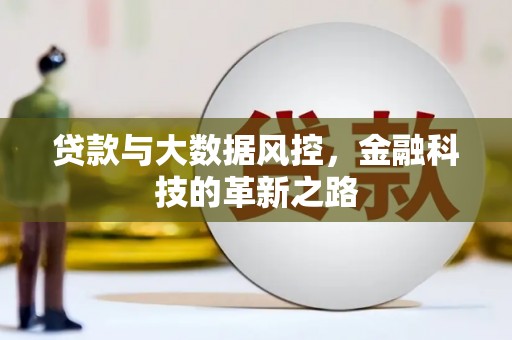 增城贷款与大数据风控，金融科技的革新之路