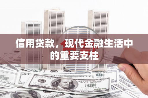 增城信用贷款，现代金融生活中的重要支柱