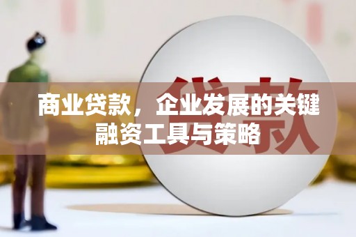 增城商业贷款，企业发展的关键融资工具与策略