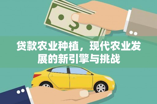 增城贷款农业种植，现代农业发展的新引擎与挑战