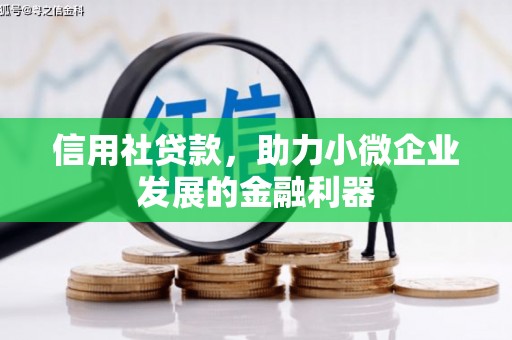 增城信用社贷款，助力小微企业发展的金融利器