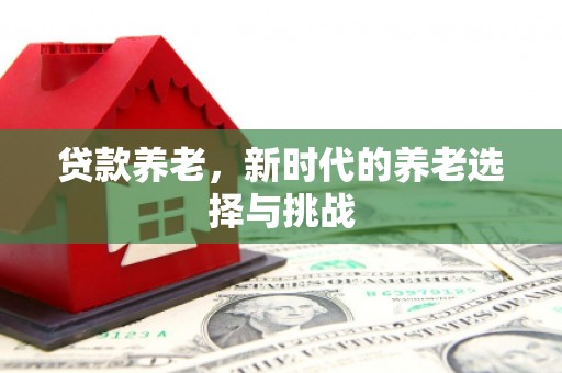 增城贷款养老，新时代的养老选择与挑战