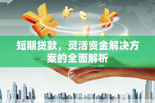 增城短期贷款，灵活资金解决方案的全面解析