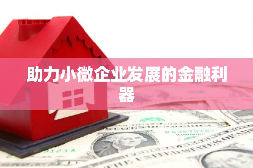 增城助力小微企业发展的金融利器