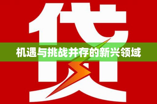 增城机遇与挑战并存的新兴领域